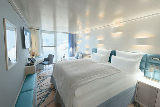 HANSEATIC spirit - Hapag-Lloyd Cruises - 2-Bett French Balkony Kabine