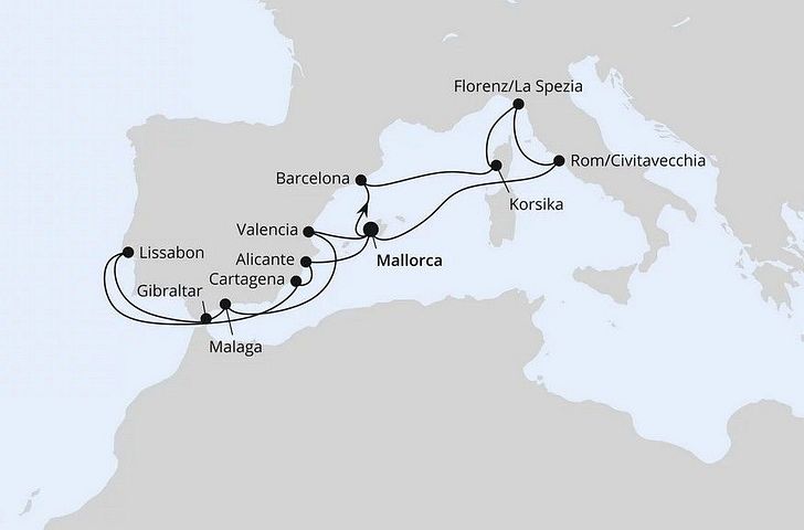 Impression zu AIDA Winter 2027/2028 - AIDAsol - Große Feiertagsreise im Mittelmeer