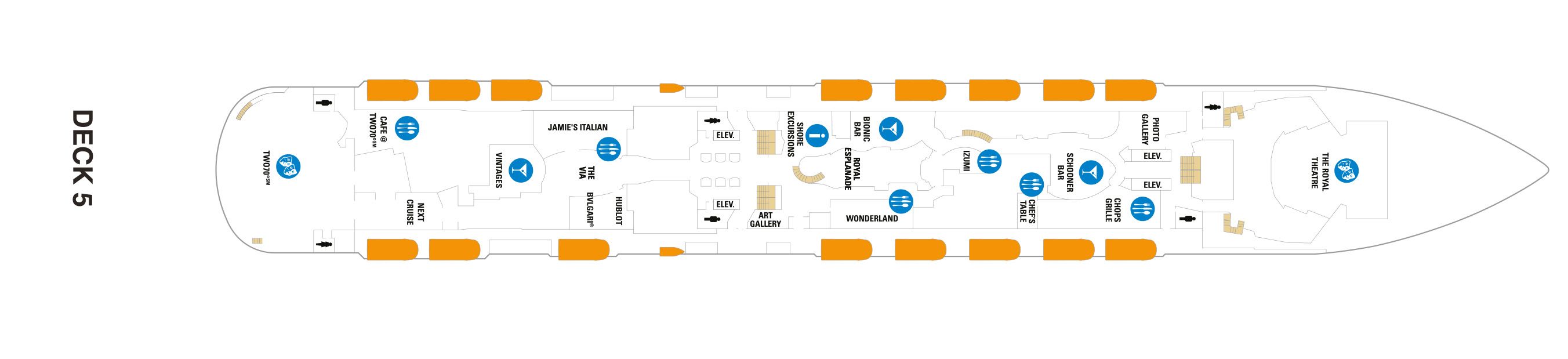 Anthem of the Seas Deck 5