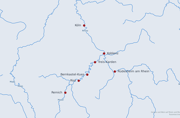 Impression zu nicko cruises Winter 2026/27 - nickospirit - Genuss und Wein auf Rhein und Mosel