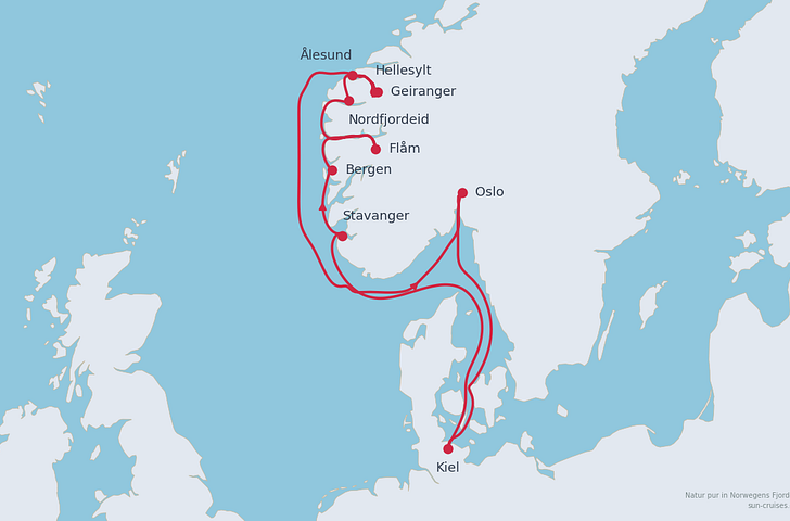 Impression zu Last Minute - Mein Schiff Relax - Natur pur in Norwegens Fjordwelten