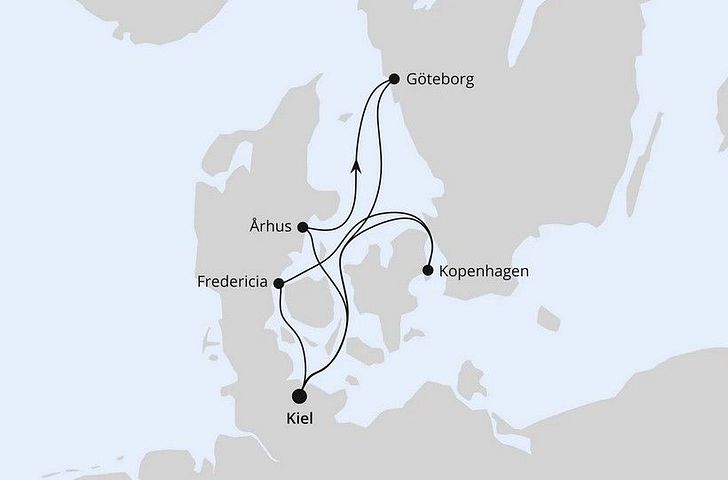Impression zu Sommer 2026 Besttarif - AIDAbella - Dänemark ab Kiel