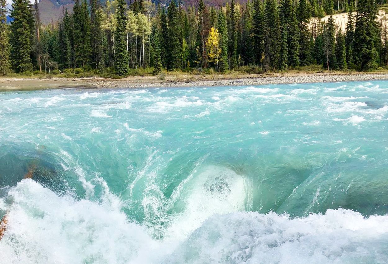 Die Bow Falls Kanada