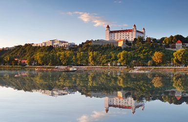Blick auf die Pressburg