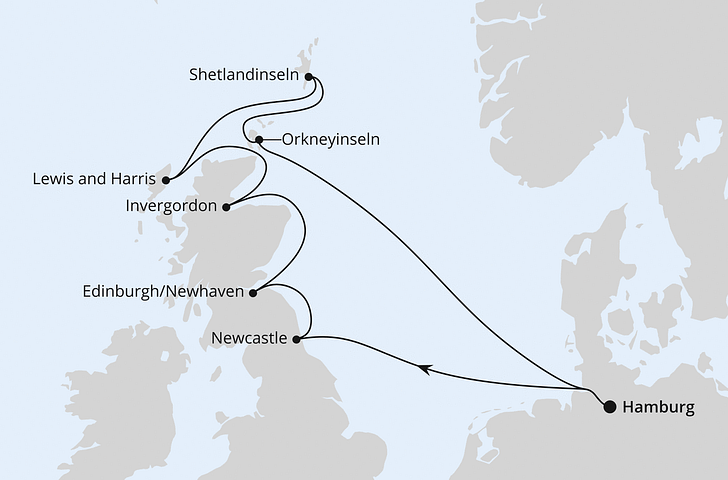 Impression zu AIDA Sommer inkl. Bordguthaben - AIDAsol - Schottlands Küsten & Inselwelten