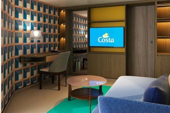 Costa Smeralda - Costa Kreuzfahrten - Suite mit Bad/Hydromassage und Balkon (S)