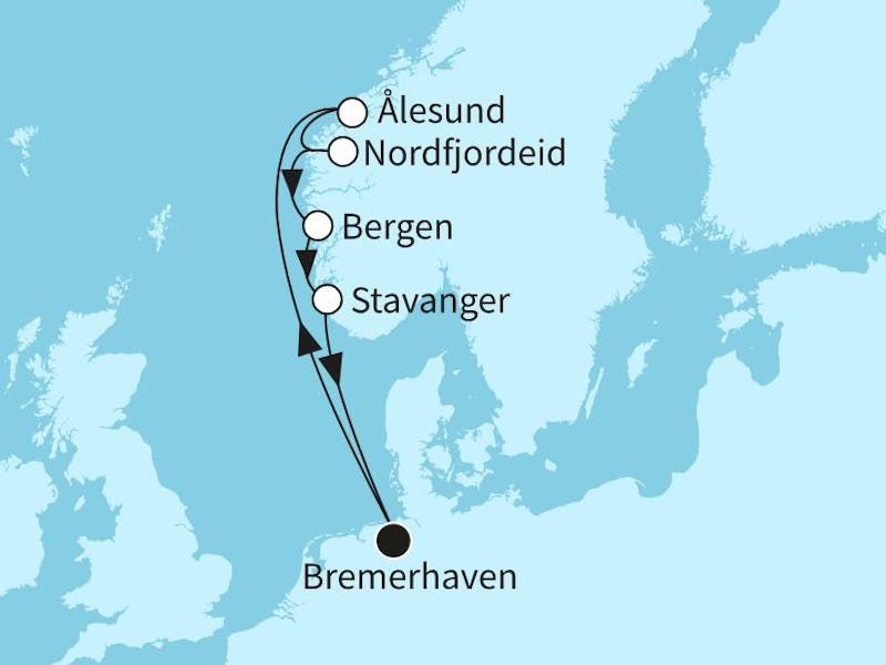  Norwegens Fjordwelten