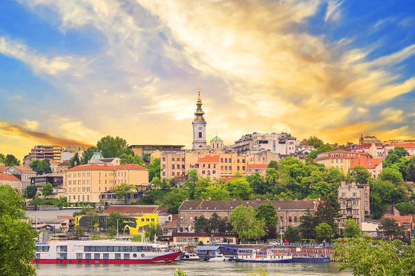 Blick auf Belgrad