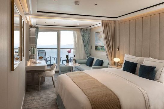 Silver Nova_Leben an Bord_Classic Veranda Suite_©Silversea Cruises Ltd.