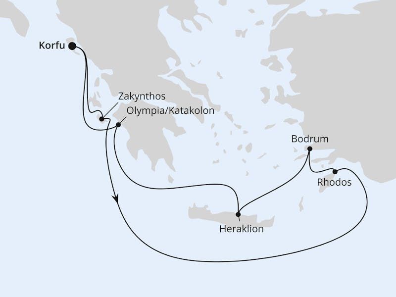 Griechenland ab Korfu 2