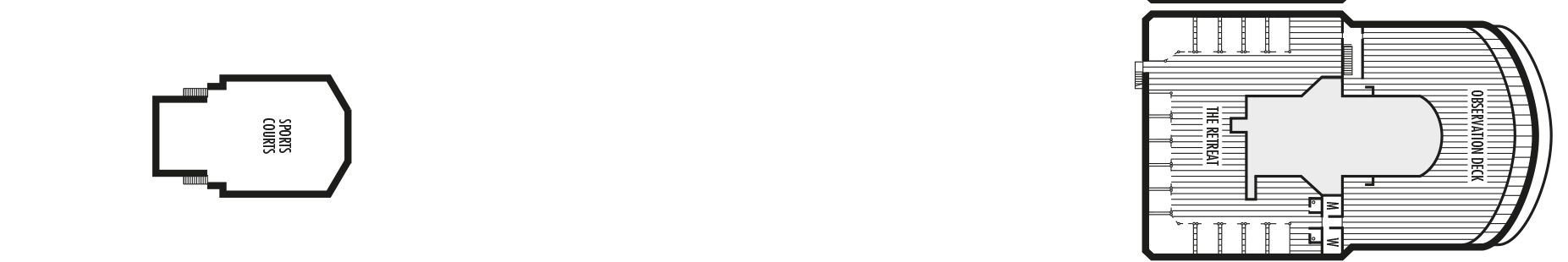 WESTERDAM - Ohne Reederei - SPORTS DECK | WESTERDAM