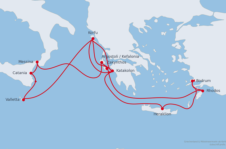 Impression zu AIDA Mailights - AIDAblu - Griechenland & Mittelmeerinseln