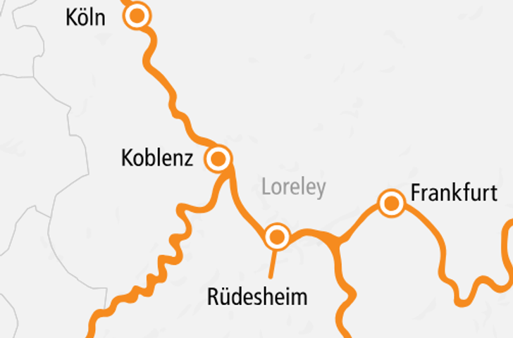 Impression zu A-ROSA Exklusivangebot - Rhein Kurz Kreuzfahrt Main & Loreley