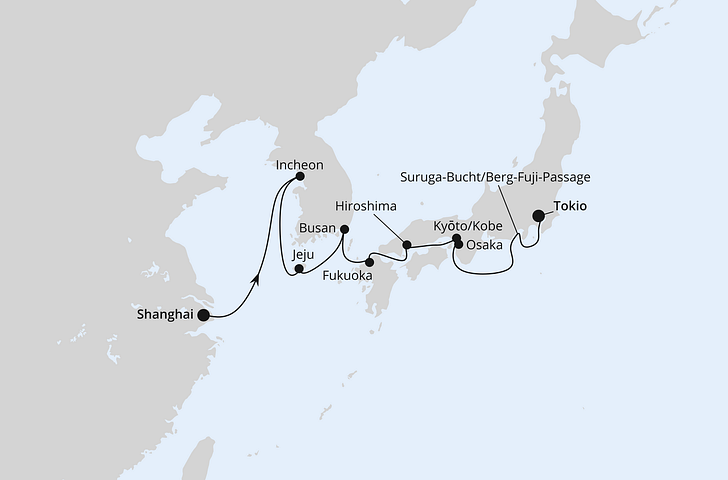 Impression zu AIDA ALL IN Winter 2026/27 - AIDAstella - Südkorea & Japan