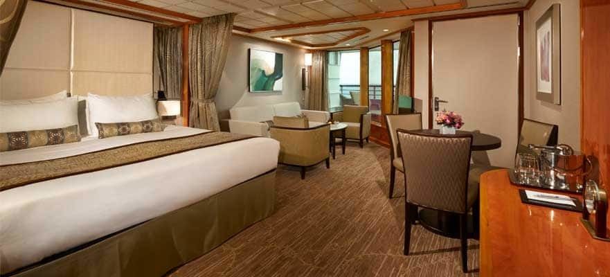 Norwegian Dawn - Norwegian Cruise Line - Deluxe Penthouse mit großem Balkon, Bug (SD)