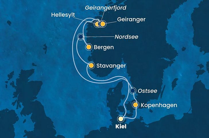 Impressionn zu Costa Kreuzfahrten - Costa Diadema - Nordische Entdeckungsreise