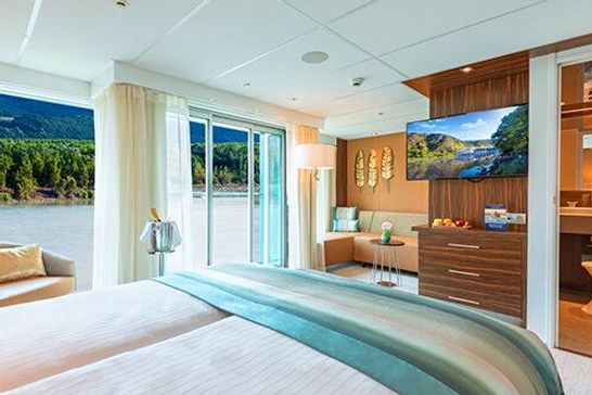 MS Amadeus Star - Amadeus Flusskreuzfahrten - 2-Bett-Außenkabine,Kategorie Suite,Mozart Deck (SUI)