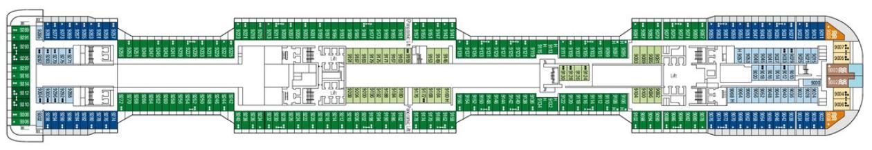 MSC Grandiosa - MSC Cruises - DECK 9 VAN GOGH