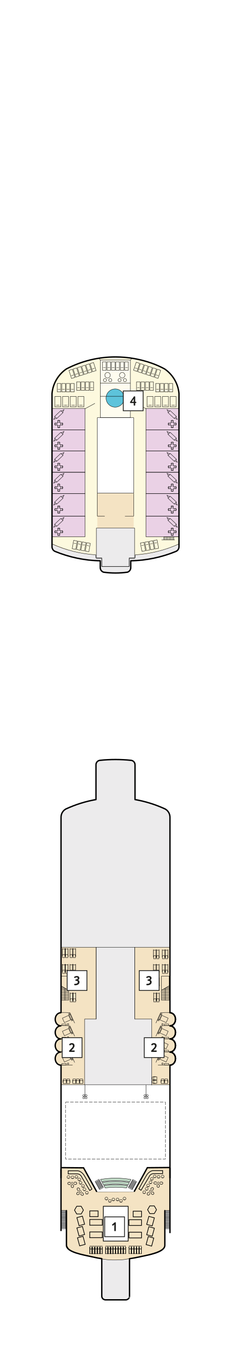 Mein Schiff 6 - TUI Cruises - Deck 15 (Brise)