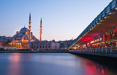 östliches mittelmeer mit istanbul