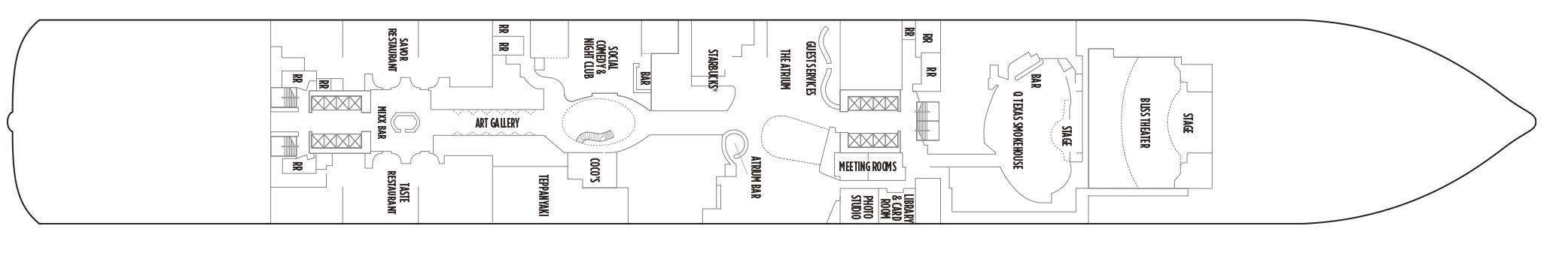 Norwegian Joy - Norwegian Cruise Line - DECK 6