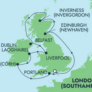 NCL Sky außen Tortola