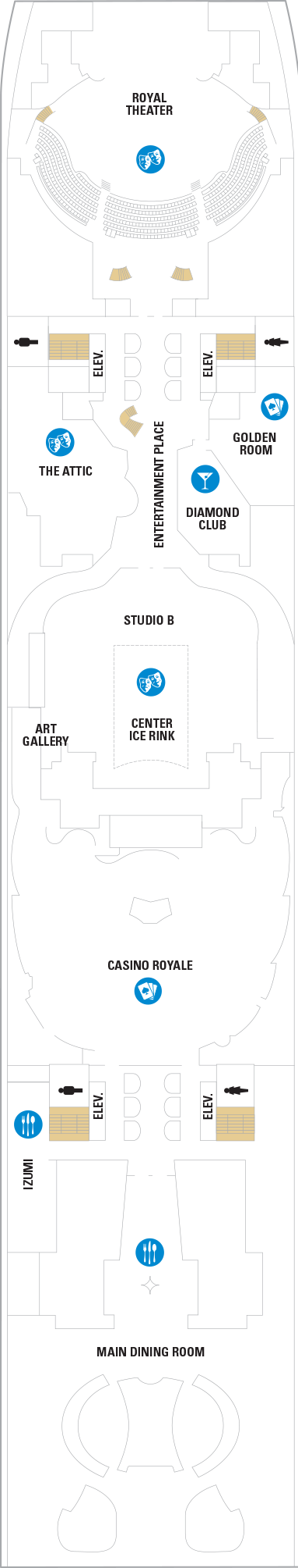 Wonder of the Seas - Royal Caribbean International - Deck 4 (Deck 4)