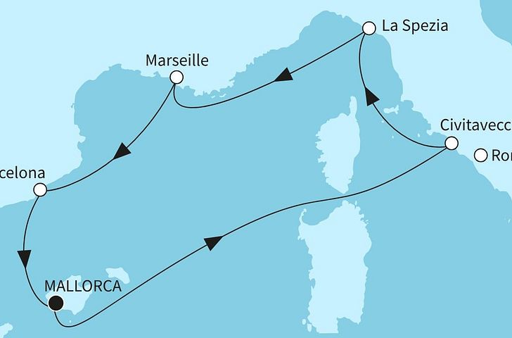 Impression zu Sommer 2026 - Mein Schiff Relax - Bella Italia & spanische Fiesta