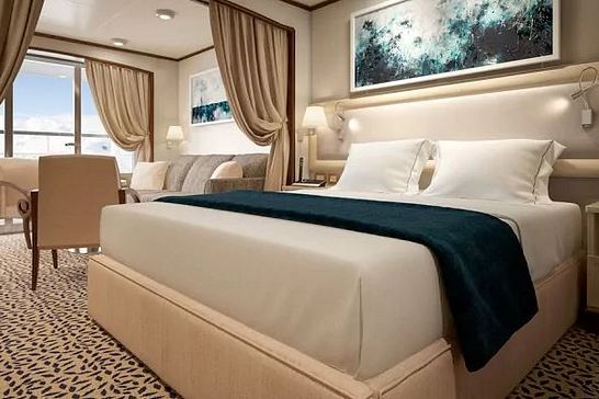 Silver Cloud Expedition - Silversea - Deluxe Veranda Suite