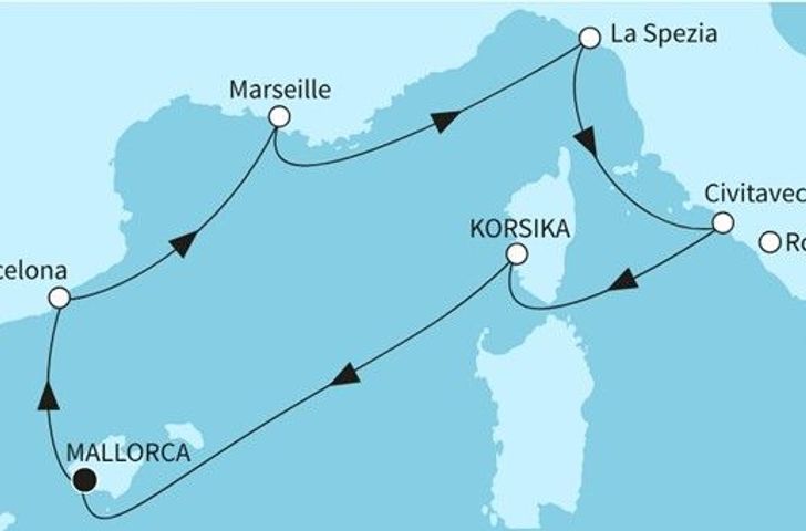 Impression zu Sommer 2026 - Mein Schiff Flow - Kultur & Natur am Mittelmeer