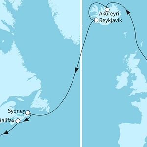 Mein Schiff 1 vor Corner Brook