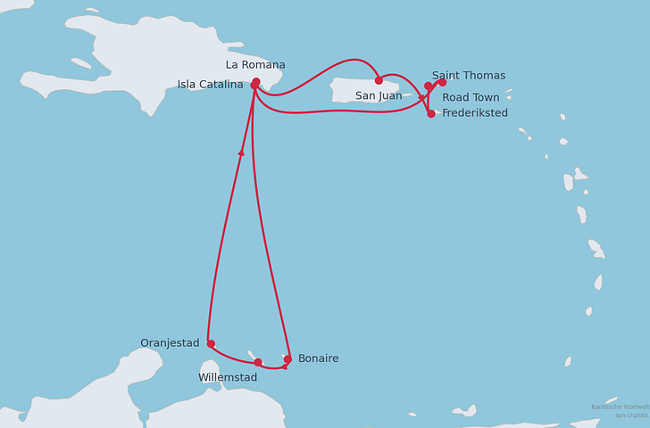 Impression zu Winter 2027/28 - Mein Schiff 1 - Karibische Inselwelten