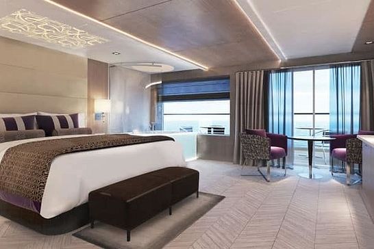 Norwegian Encore - Norwegian Cruise Line - The Haven Spa Suite mit Balkon (H9)