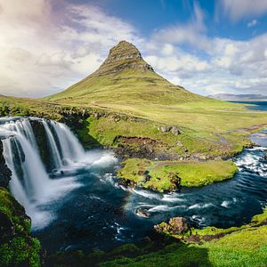 Wasserfall Kirkjufell