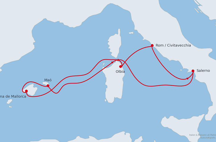 Impression zu AIDA All Inclusive Sommer 2027 - AIDAstella - Italien & Balearen ab Mallorca