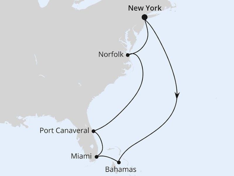 Florida & Bahamas ab New York