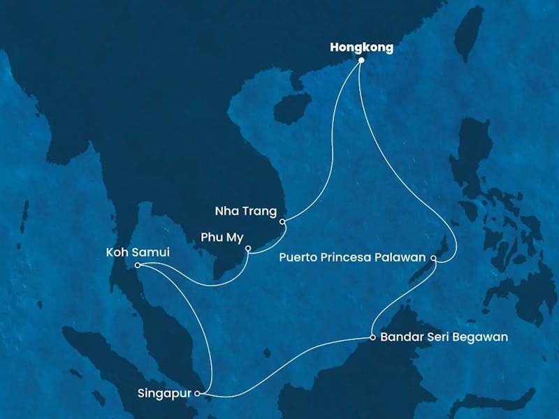Entdecke Asiens Küstenwunder mit Costa Kreuzfahrten