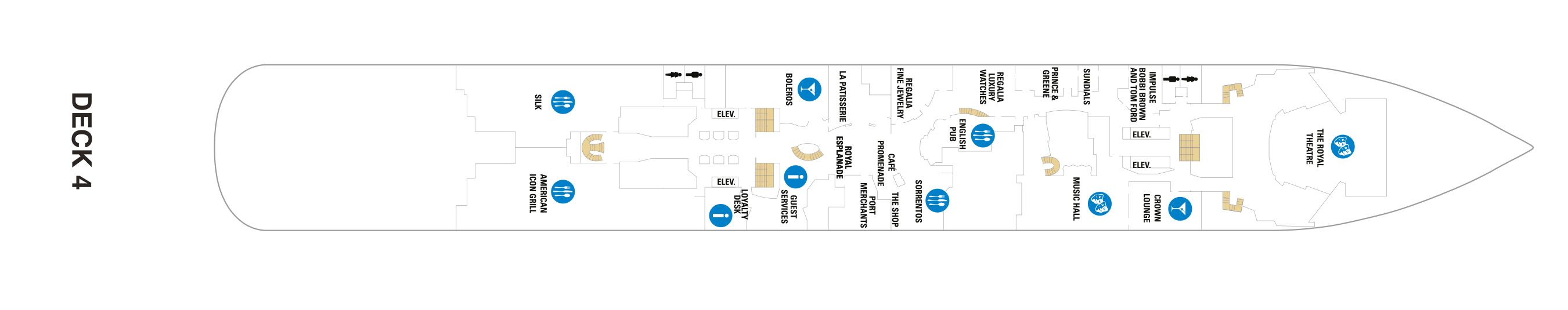 Anthem of the Seas Deck 4