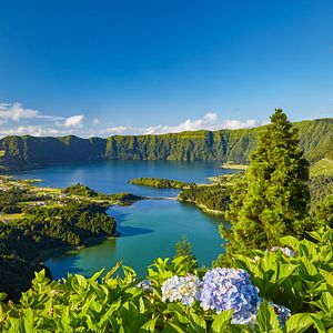 Sete Cidades Sao Miguel Azoren Portugal