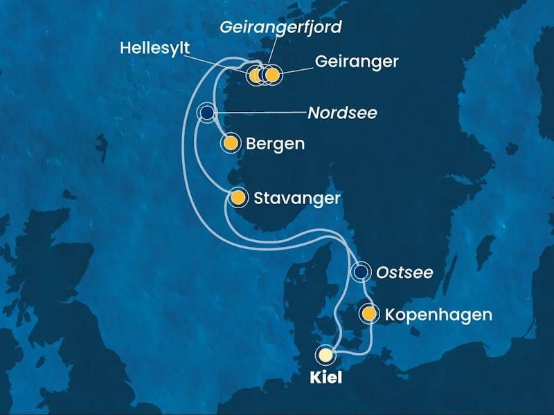 Nordische Juwelenreise