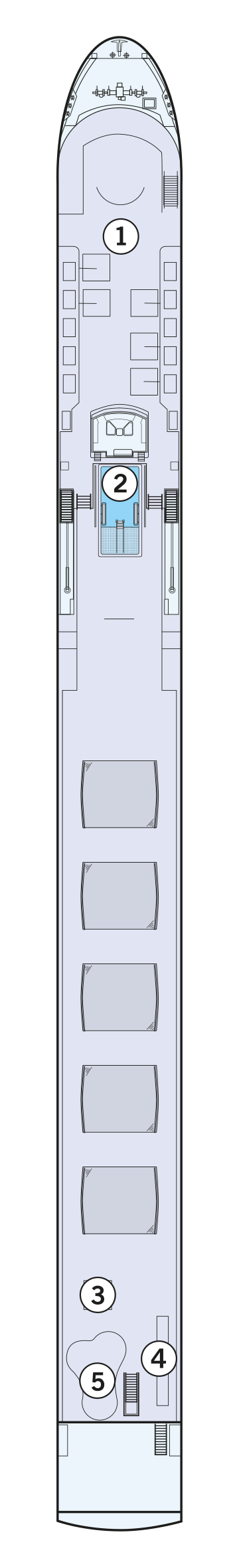 MS Amadeus Nova - Amadeus Flusskreuzfahrten - Deck 4 (Deck 4)