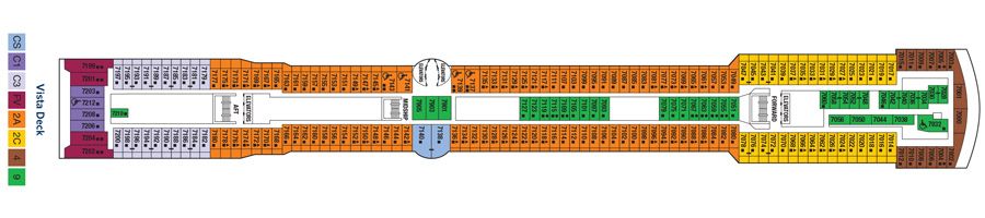 Celebrity Infinity - Celebrity Cruises - 7 VISTA DECK