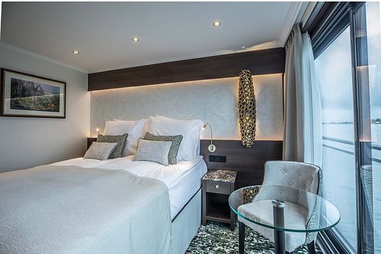 WILLIAM WORDSWORTH - Ohne Reederei - E | 2-Bett-Kabine mit frz. Balkon