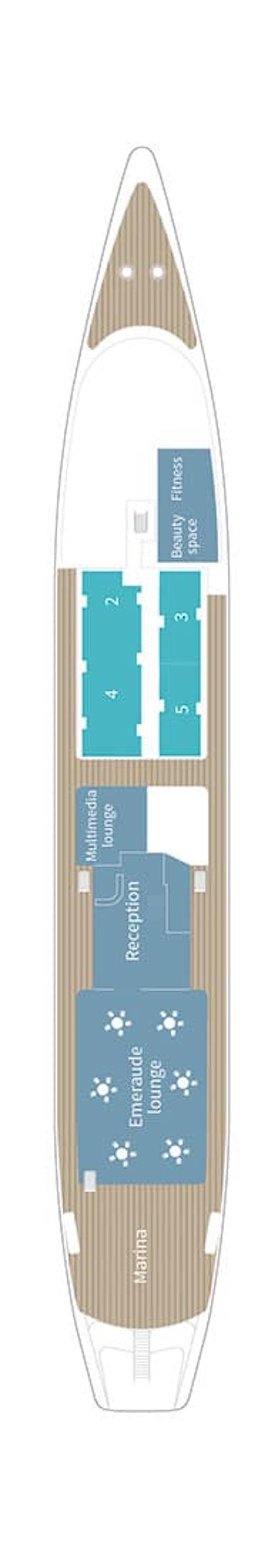 LE PONANT - Ponant - Deck 3 (Alizés)