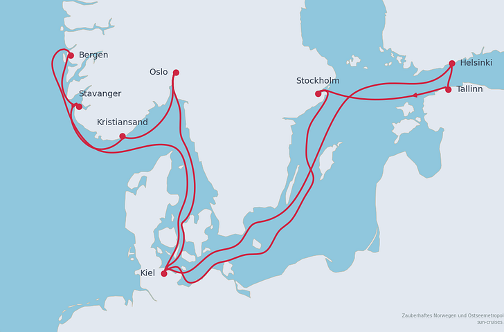 Impression zu Winter 2026/27 - Mein Schiff 3 - Zauberhaftes Norwegen & Ostseemetropolen