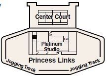 Crown Princess - Princess Cruises - Deck 19 (Star)