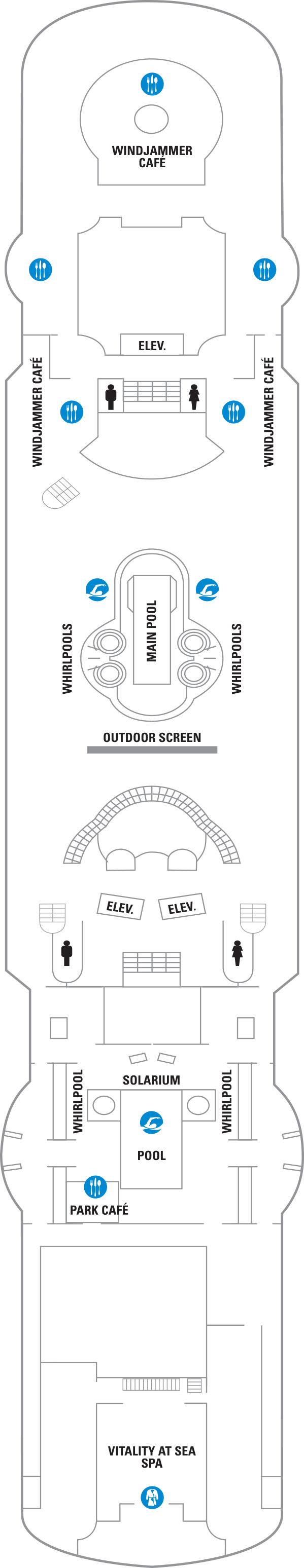Rhapsody of the Seas - Royal Caribbean International - Deck 9
