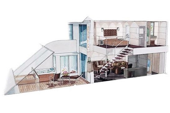 MSC Bellissima - MSC Cruises - Maisonette Suite