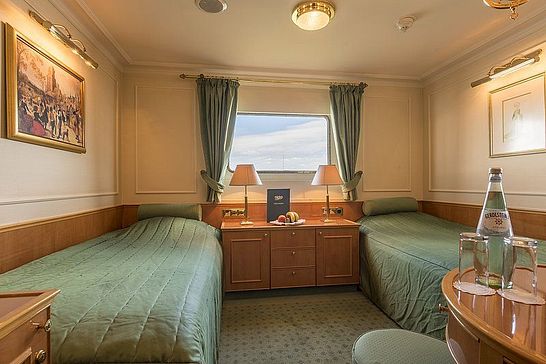 MS KATHARINA VON BORA - Nicko Cruises - 2-Bett Hauptdeck (HD)