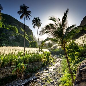 Kapverden Santiago Serra Malagueta Gebirge